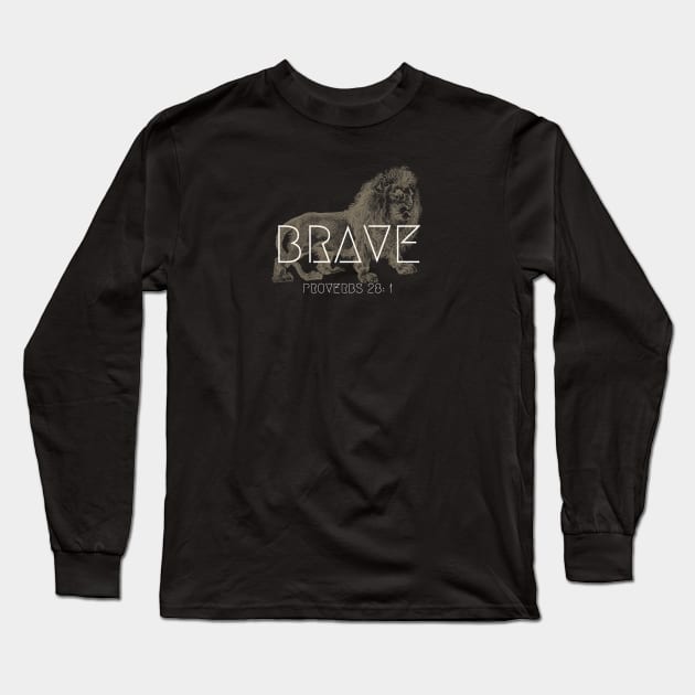 Brave Long Sleeve T-Shirt by Onyi